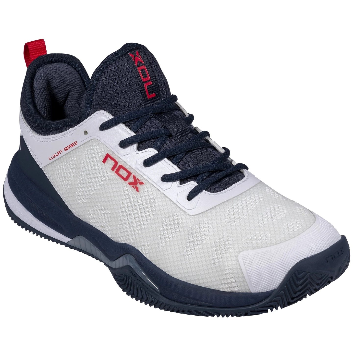 ZAPATOS NOX LUX NERBO BLANCO/AZUL MARINO