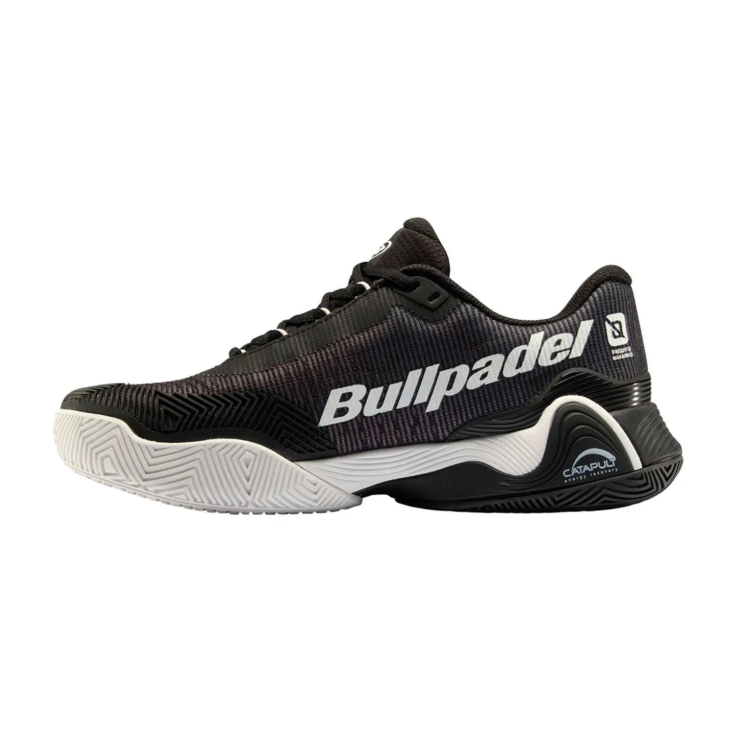 ZAPATILLAS BULLPADEL HACK VIBRAM 24V NEGRAS