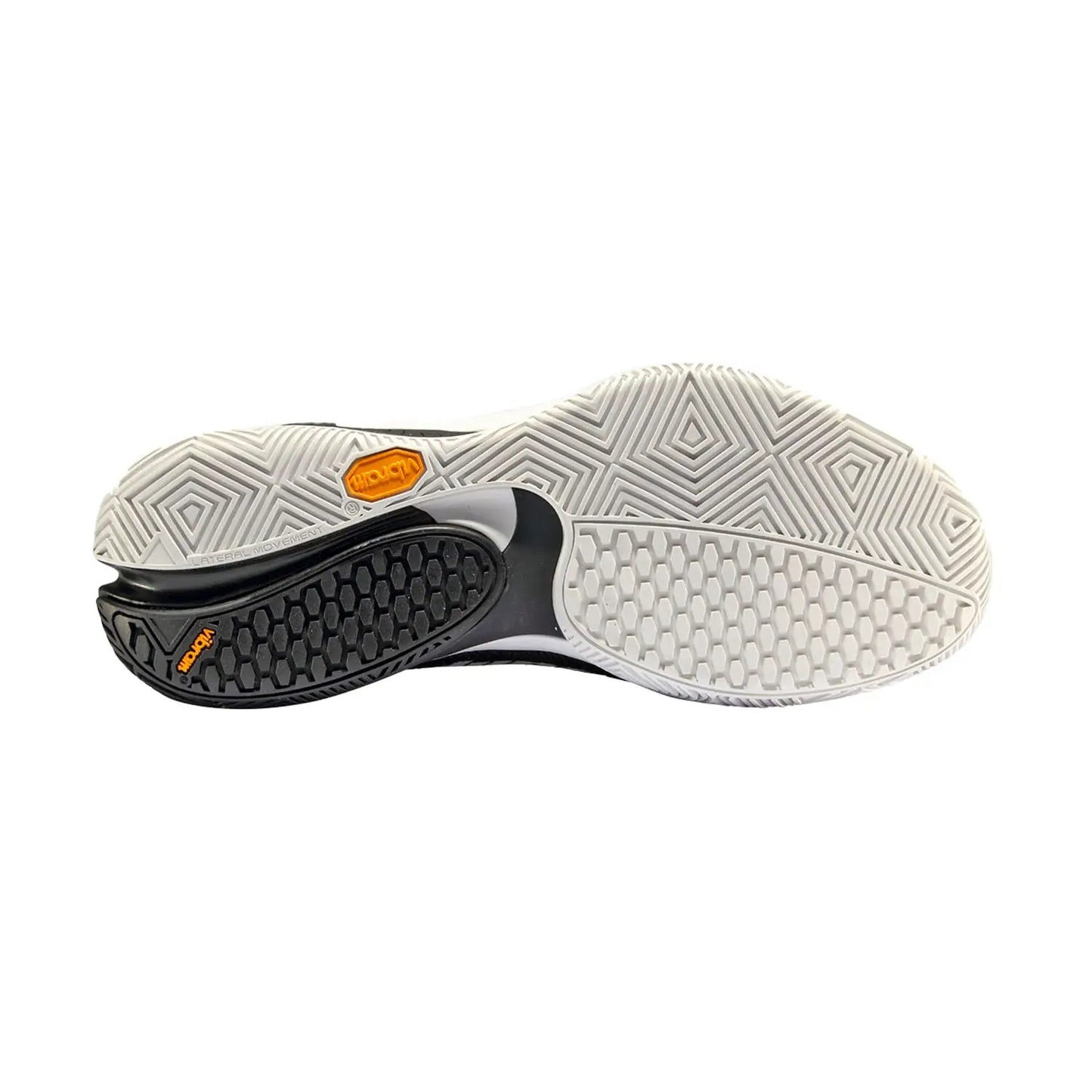 ZAPATILLAS BULLPADEL HACK VIBRAM 24V NEGRAS