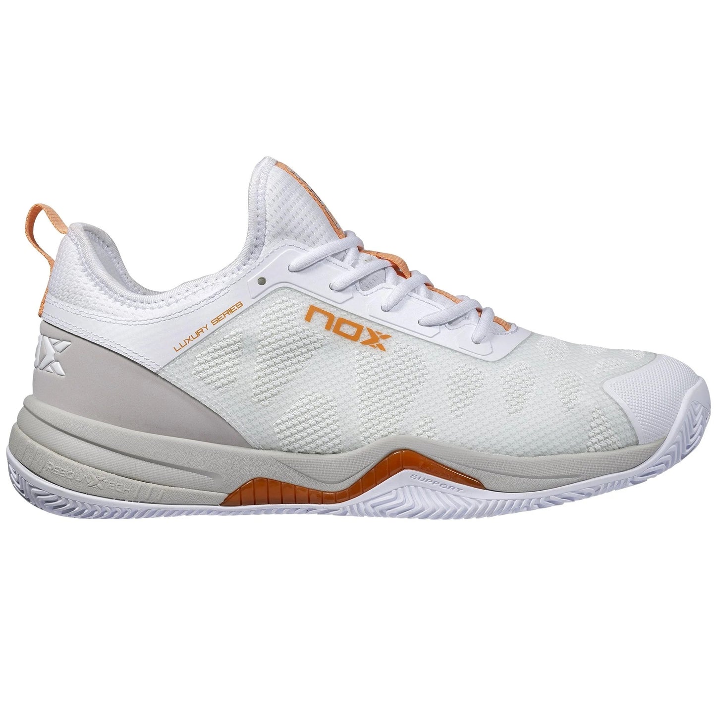 ZAPATOS NOX LUX NERBO BLANCO/CORAL DORADO