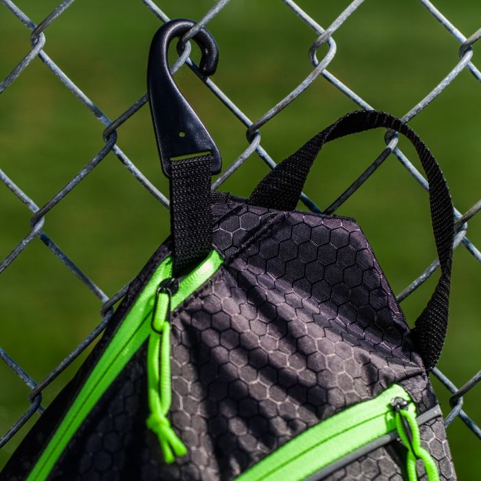 BOLSA BANDOLERA FRANKLIN PICKLEBALL NEGRO AMARILLO ÓPTICO