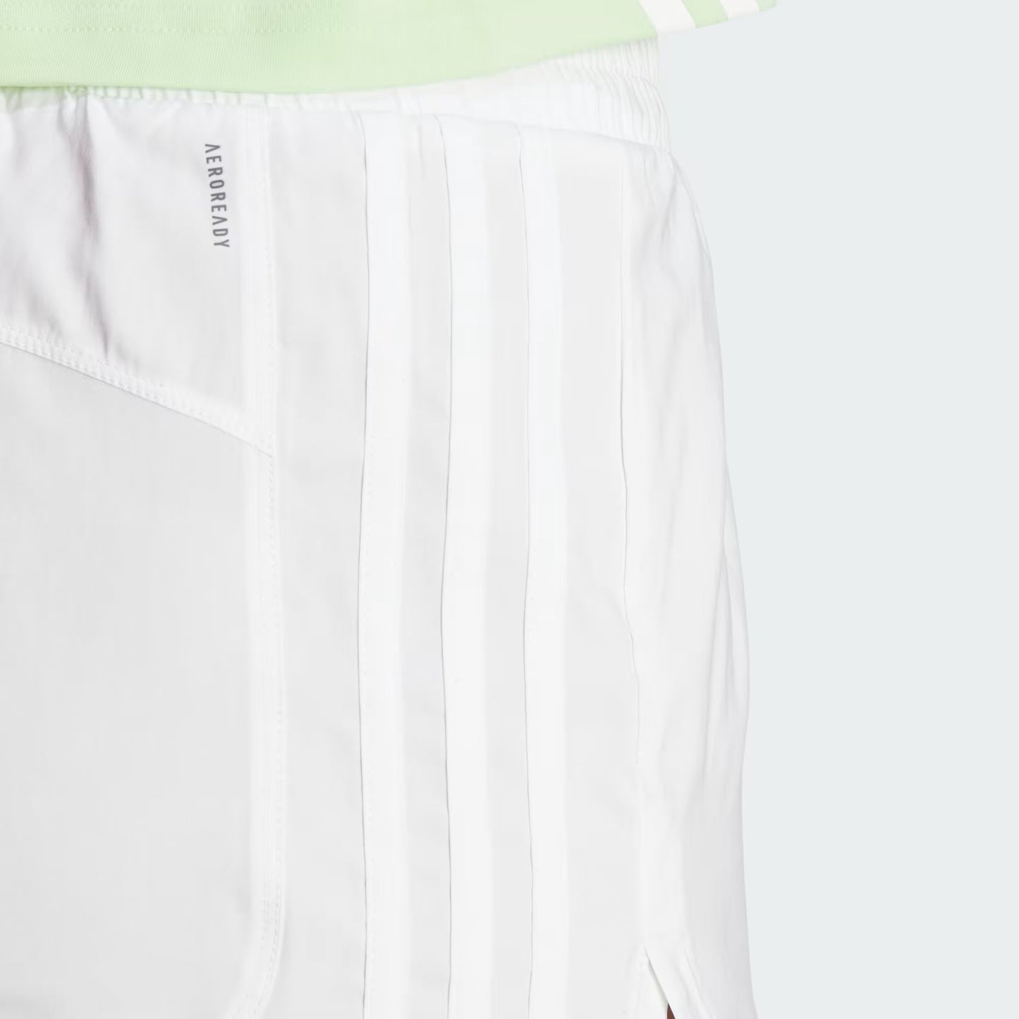 Pantalón corto alto tejido Adidas Pacer de 3 pulgadas