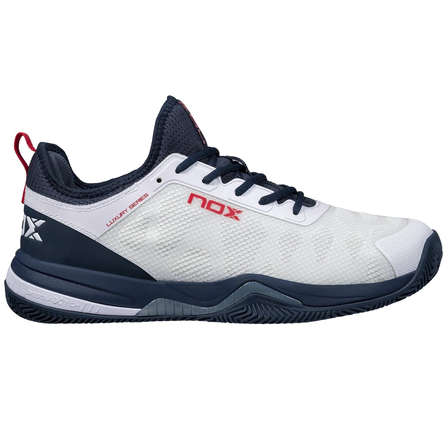 ZAPATOS NOX LUX NERBO BLANCO/AZUL MARINO