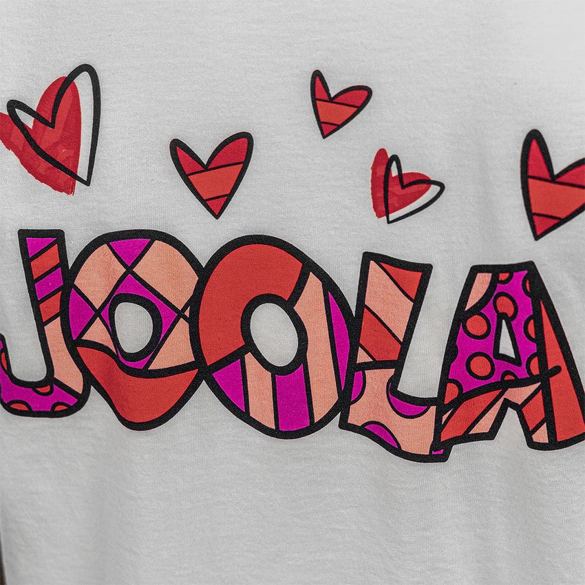 CAMISETA BLANCA COLABORACIÓN JOOLA BRITTO X JOOLA
