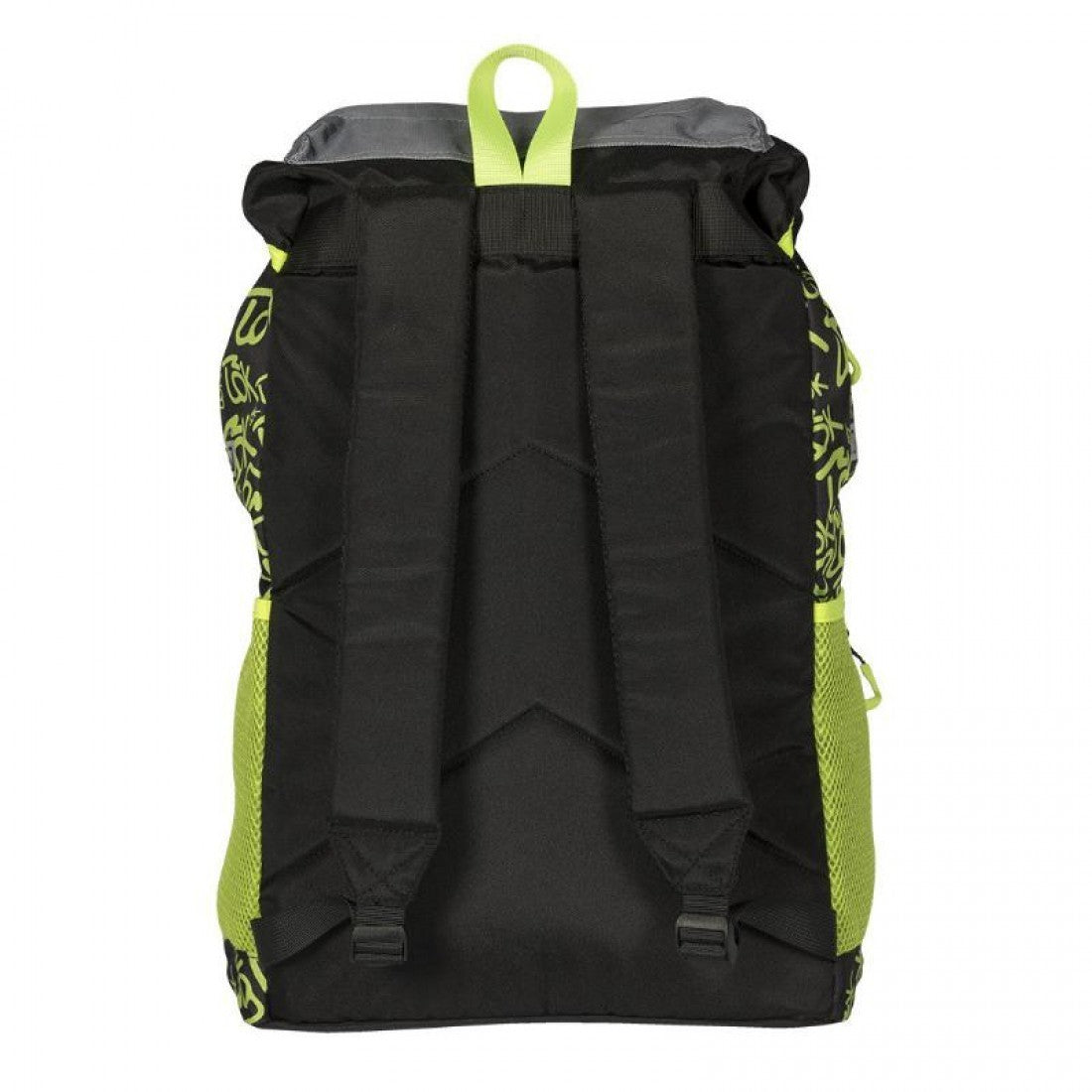 Lok Adventure 2 Backpack Black Green Fluor