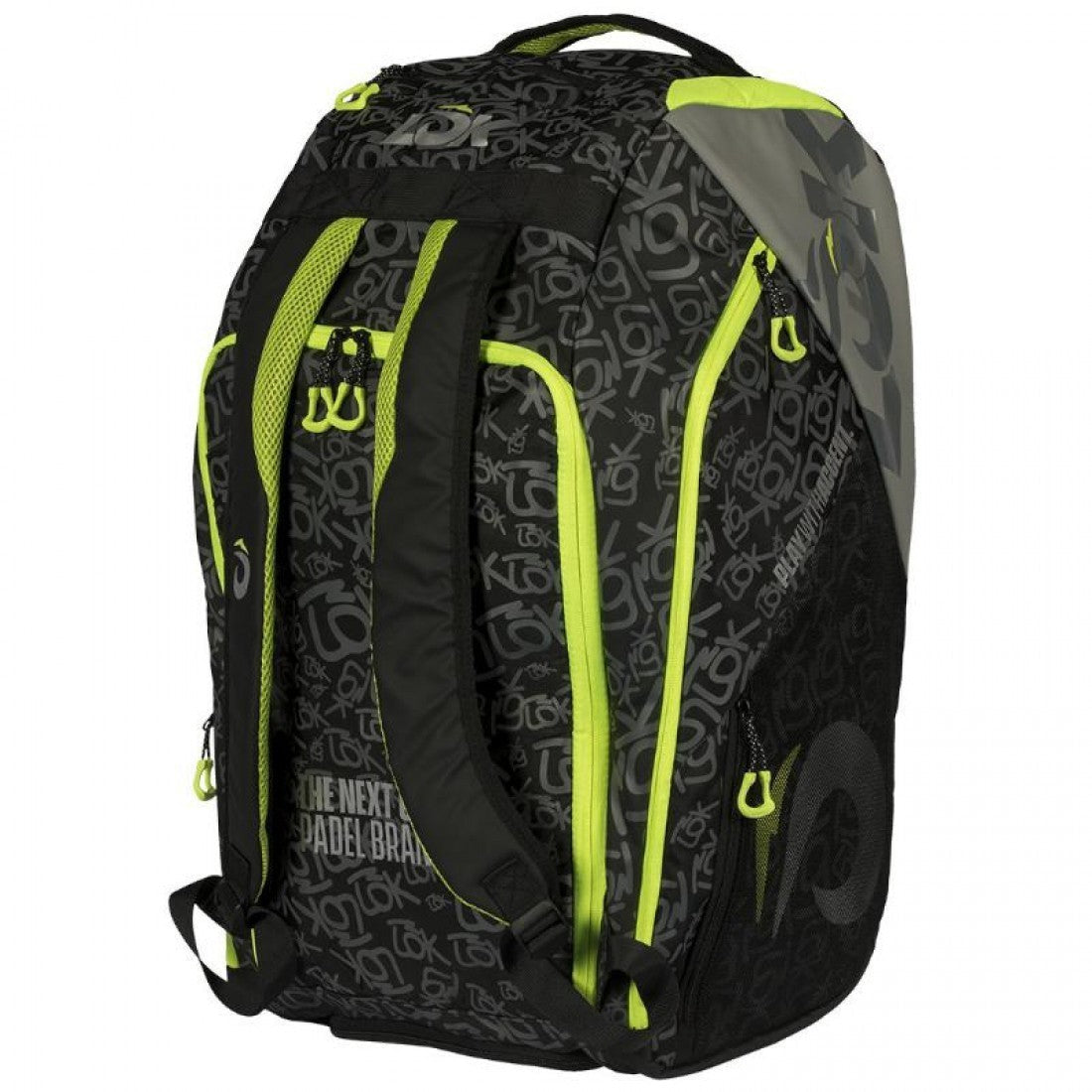 Lok Maxx 2 Black Green Padel Bag