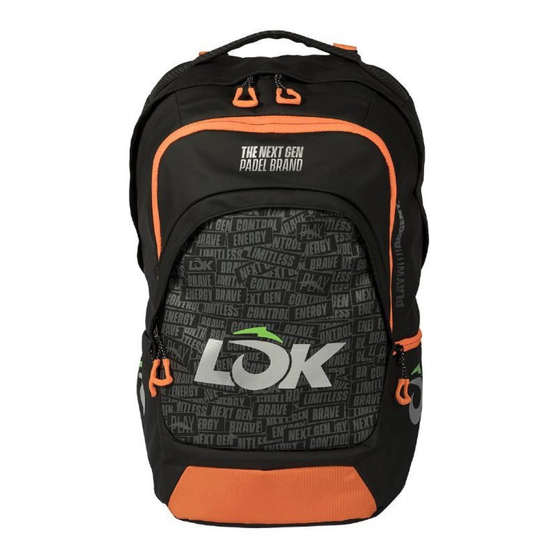 Lok Maxx 2 Black Orange Backpack
