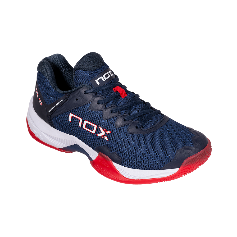 ZAPATOS NOX ML10 HEXA AZUL/ROJO FUEGO
