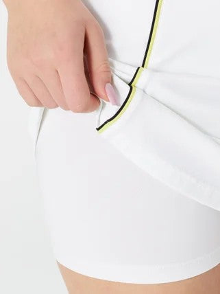 FALDA FILA BACK SPIN A-LINE PARA MUJER BLANCA