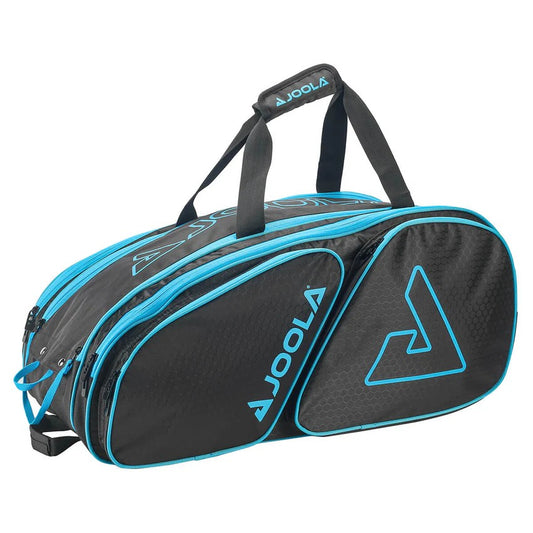 BOLSA DE PICKLEBALL JOOLA TOUR ELITE PRO NEGRO AZUL CLARO