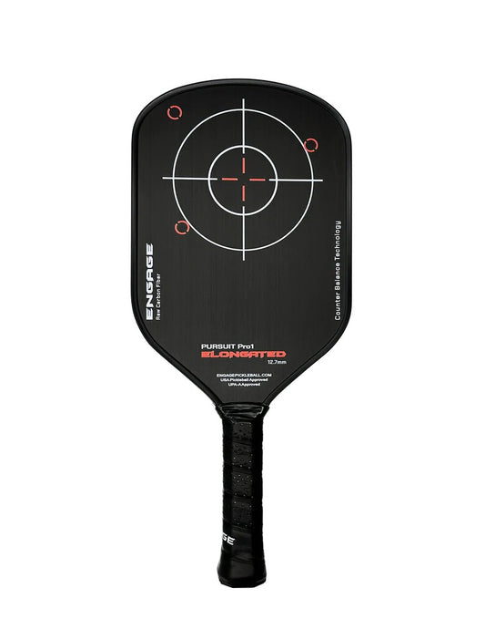 ENGAGE GRAPHIC PURSUIT PRO1 ELONGADO 12.7 POWER SERIES | FIBRA DE CARBONO SIN BORDE - ROJO FEROZ