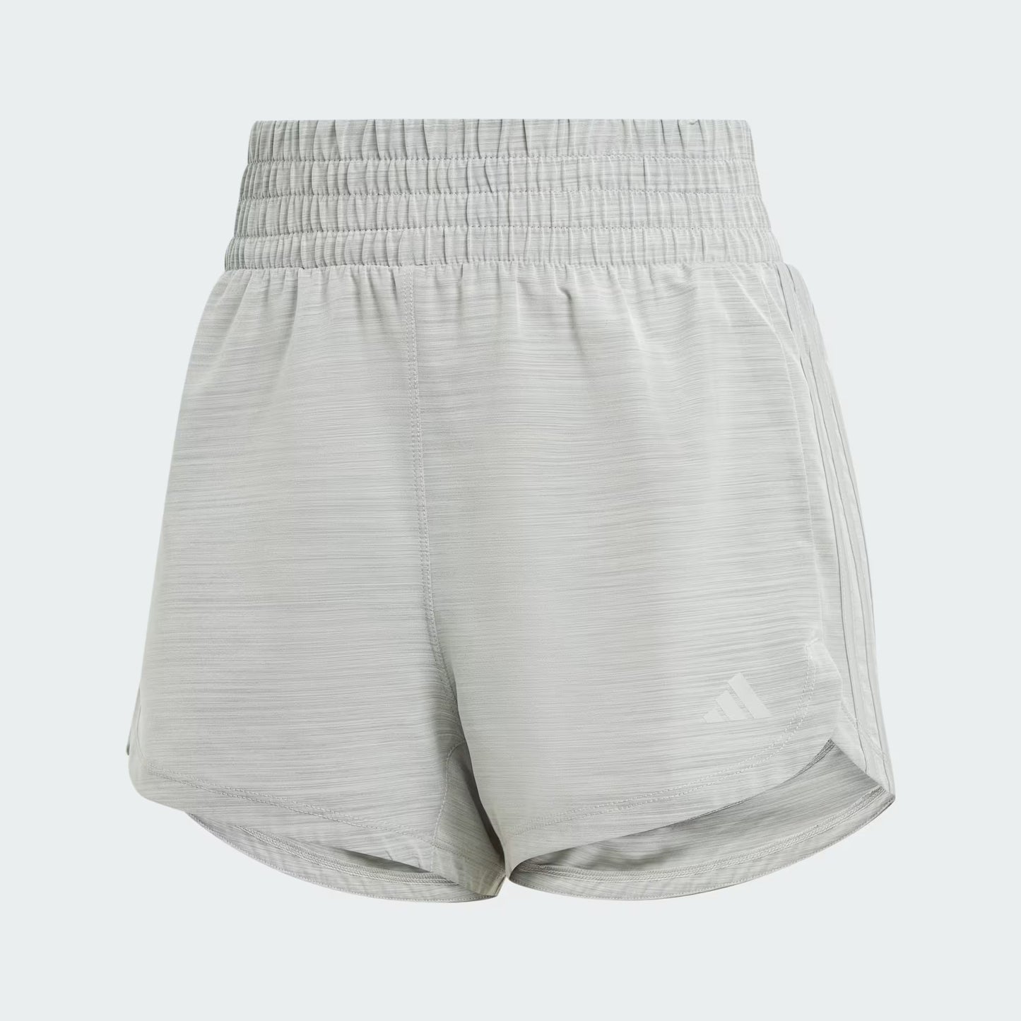 Pantalón corto alto tejido Adidas Pacer de 3 pulgadas