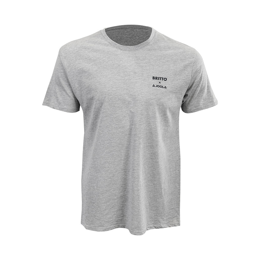 CAMISETA GRIS COLABORACIÓN JOOLA BRITTO X JOOLA