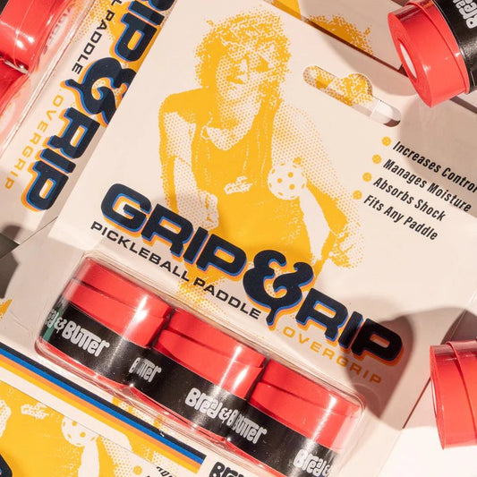 PAN Y MANTEQUILLA PICKLEBALL CO SOBREGRIP ROJO