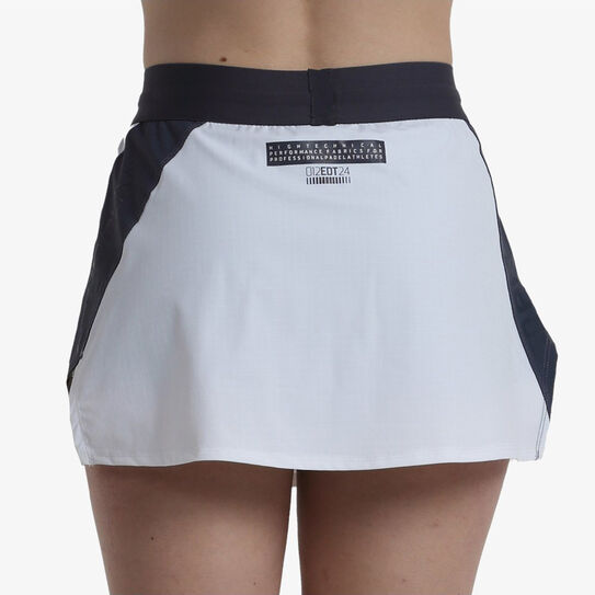 Falda pantalón Bullpadel Nubil blanca