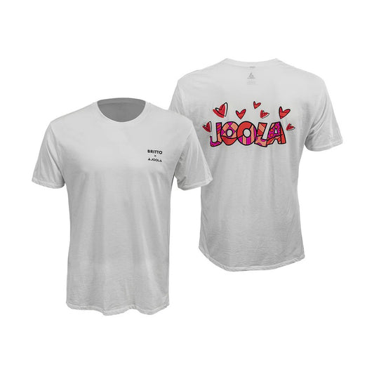 CAMISETA BLANCA COLABORACIÓN JOOLA BRITTO X JOOLA