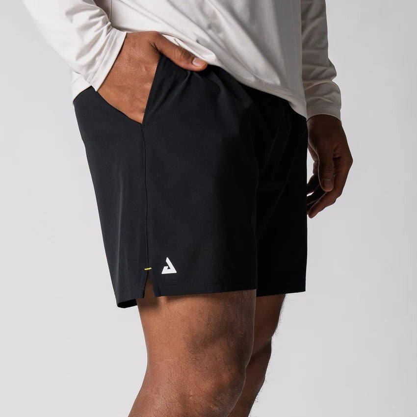 JOOLA - SHORTS TEJIDOS PARA HOMBRE, 5" NEGRO