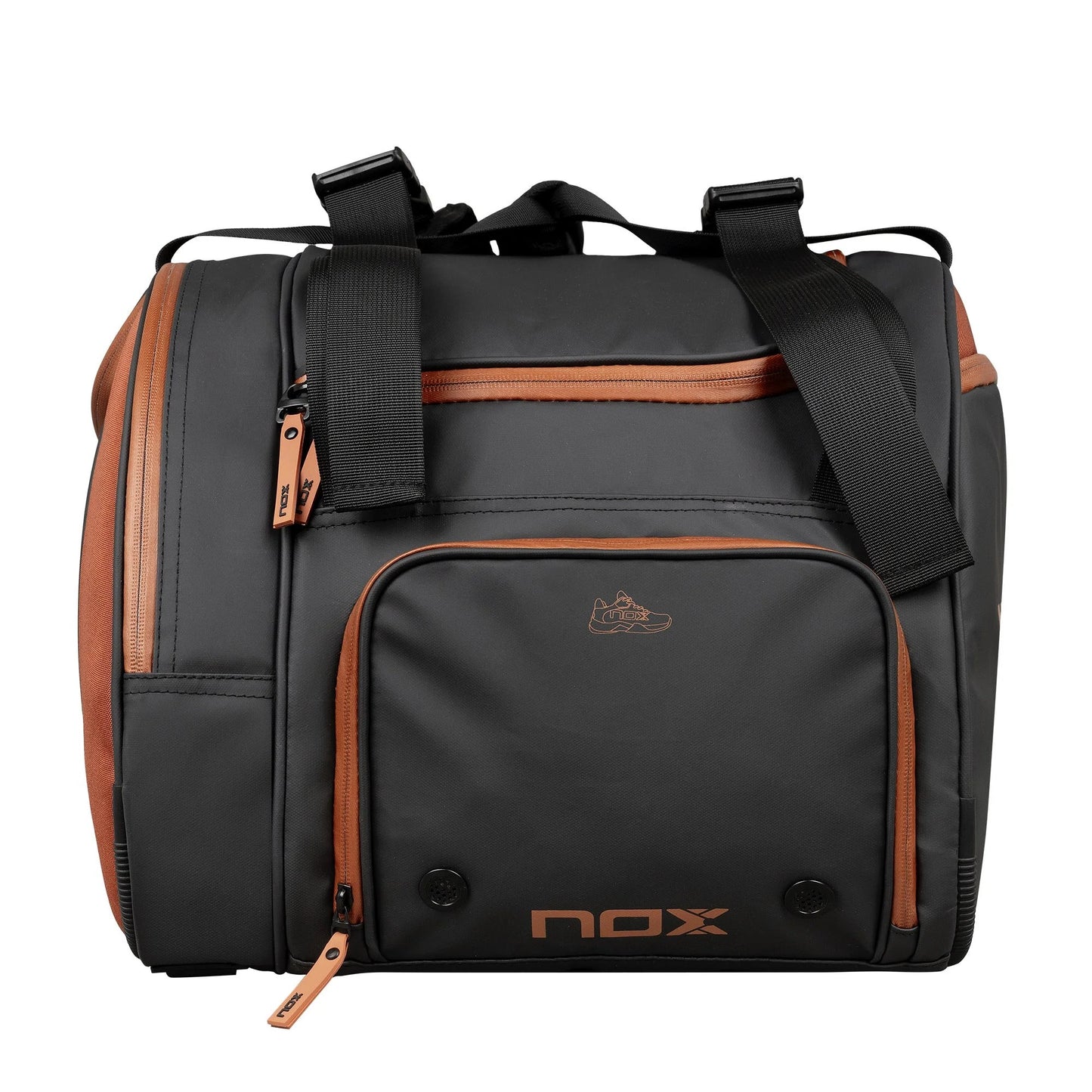 BOLSO NOX LUXURY OPEN SERIES NEGRO/MARRÓN