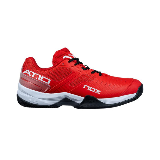 ZAPATOS NOX AT10 ROJO FUEGO/NEGRO