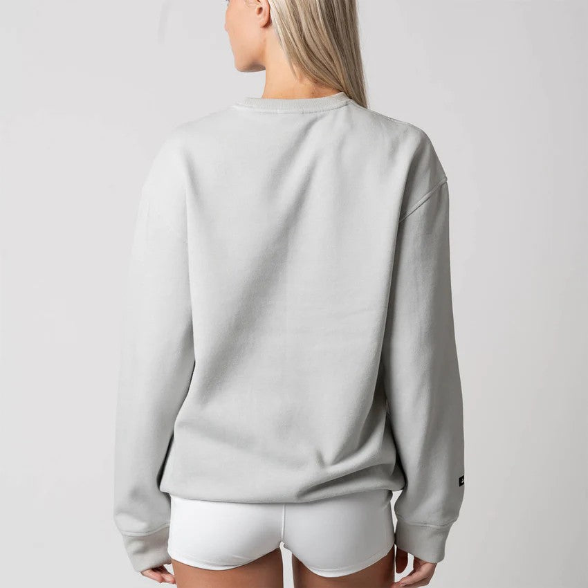 Sudadera unisex de forro polar Joola, color gris gravedad jaspeado