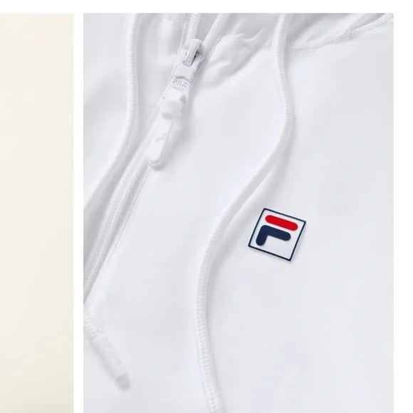 CHAQUETA FILA ELEVATED ESSENTIALS BLANCA