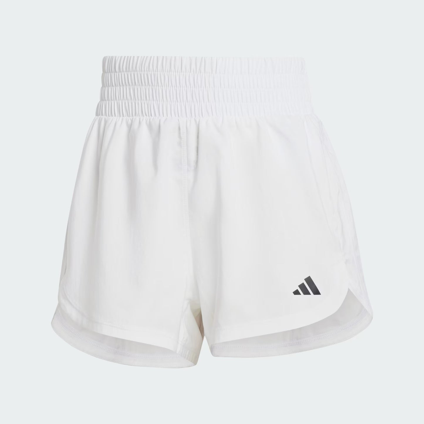 Pantalón corto alto tejido Adidas Pacer de 3 pulgadas