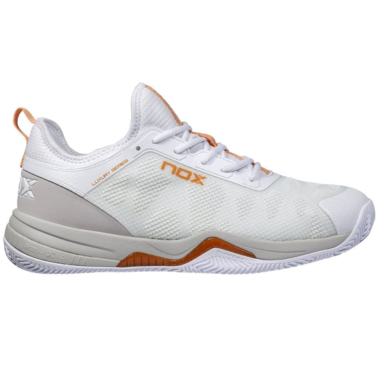 ZAPATOS NOX LUX NERBO BLANCO/CORAL DORADO