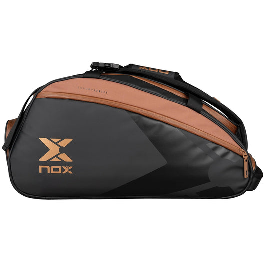 BOLSO NOX LUXURY OPEN SERIES NEGRO/MARRÓN