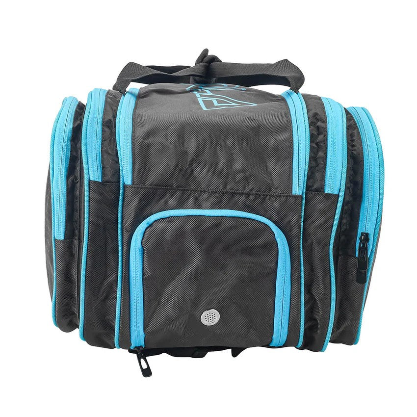BOLSA DE PICKLEBALL JOOLA TOUR ELITE PRO NEGRO AZUL CLARO