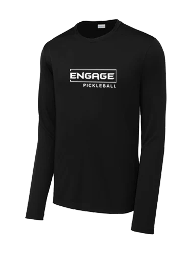 ENGAGE VICTORY UV CAMISETA DE MANGA LARGA NEGRA PARA HOMBRE