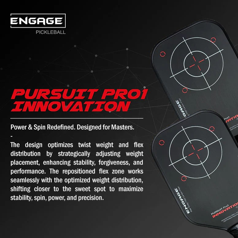 ENGAGE PURSUIT PRO1 INNOVATION 15.2MM | ACELERACIÓN CON PAR EQUILIBRADO ROJO FIERCE