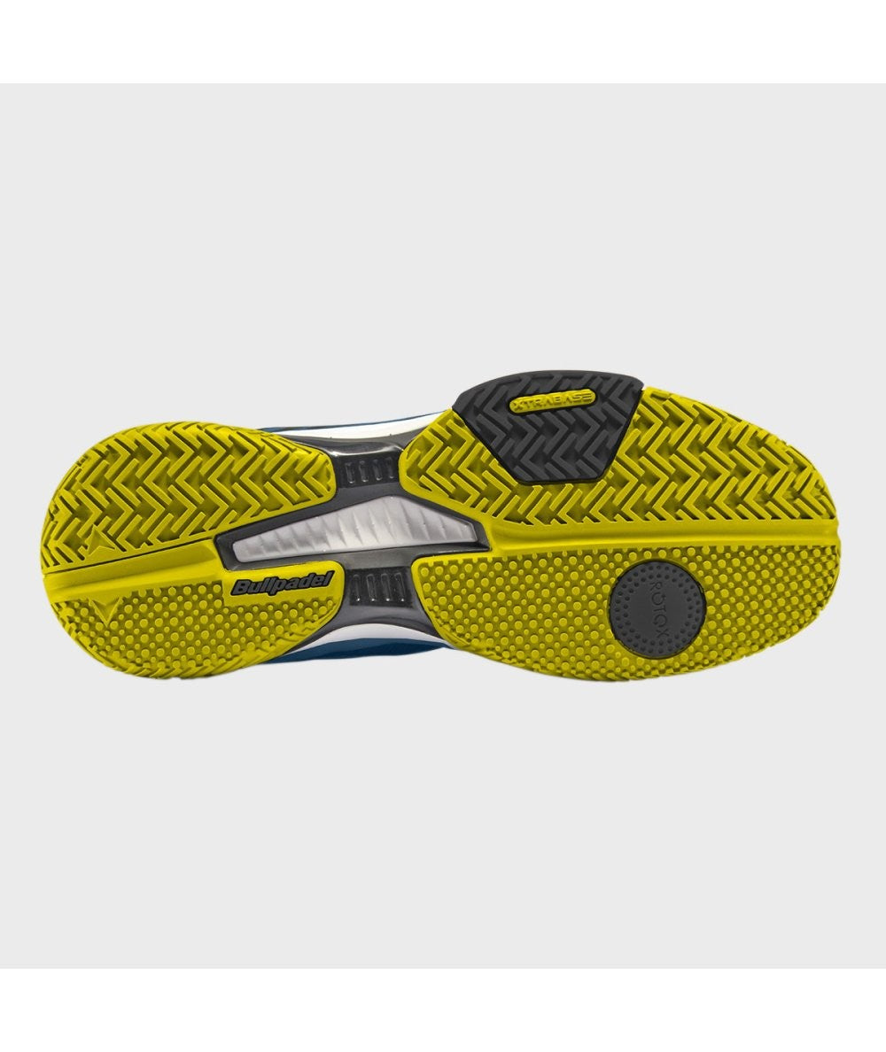 ZAPATILLAS BULLPADEL PERFORMANCE HYBRID 24L AZUL ACERO