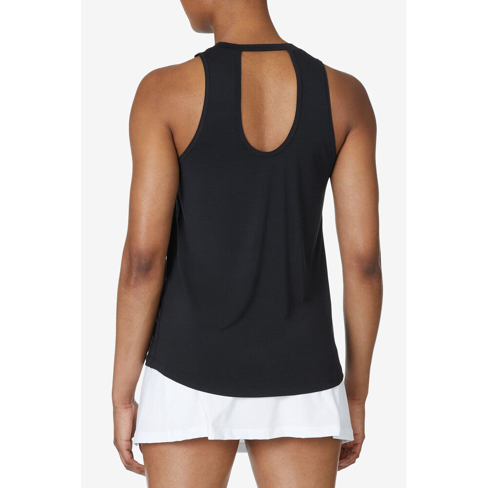 FILA FI-LUX CAMISETA SIN MANGAS CON ESPALDA ABIERTA NEGRA
