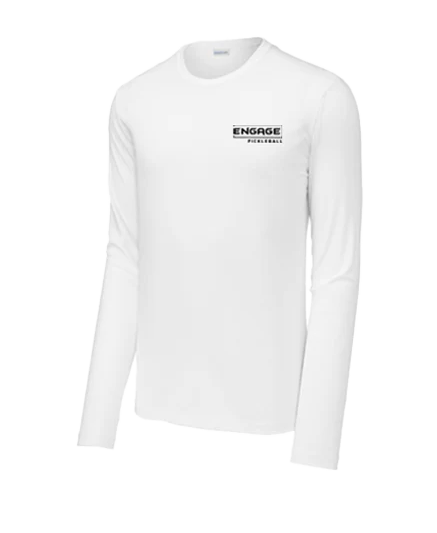 ENGAGE VICTORY UV CAMISETA DE MANGA LARGA PARA HOMBRE BLANCA