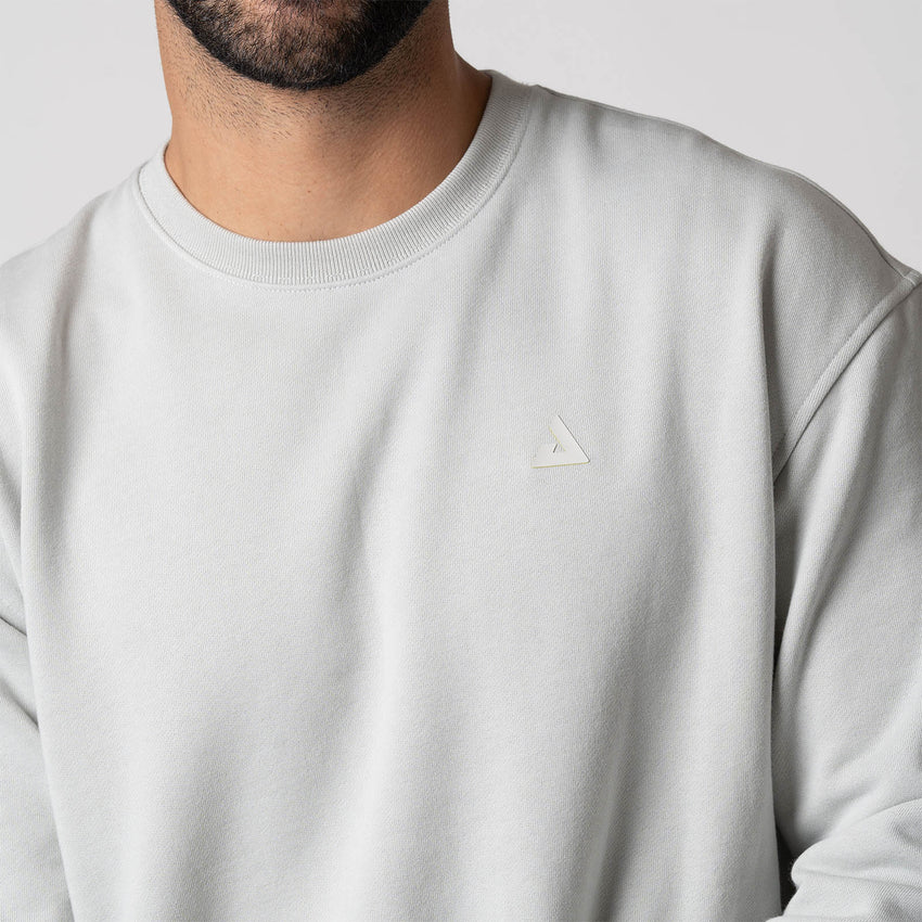 Sudadera unisex de forro polar Joola, color gris gravedad jaspeado