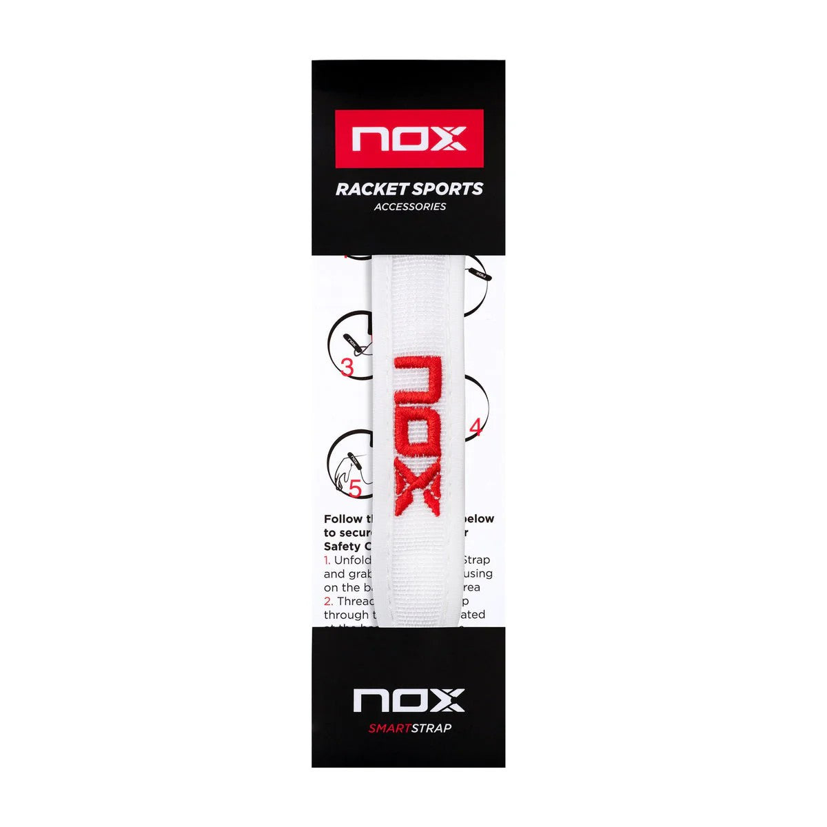 BOLSO DE LUJO CON ENCAJE SMARTSTRAP NOX BLANCO