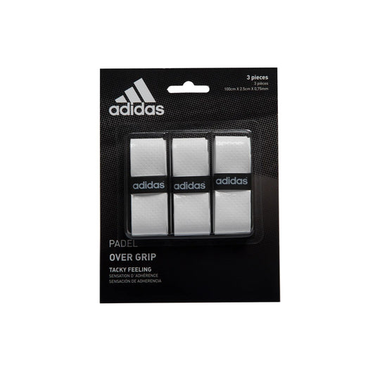 SET DE OVERGRIP PERFORADO 3 UNIDADES ADIDAS BLANCO