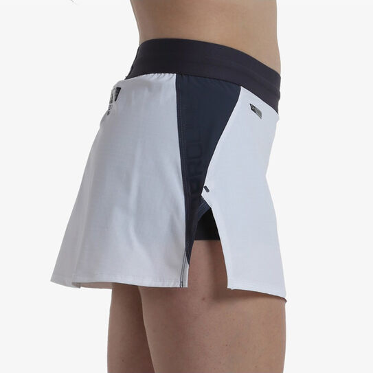 Falda pantalón Bullpadel Nubil blanca