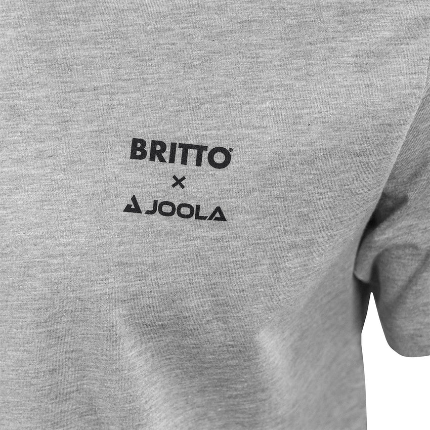 CAMISETA GRIS COLABORACIÓN JOOLA BRITTO X JOOLA