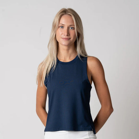 JOOLA MUJER CORTE TIRANTES AZUL MARINO