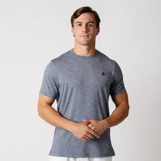JOOLA CLUB SS PARA HOMBRE GRIS CARBÓN JASPEADO
