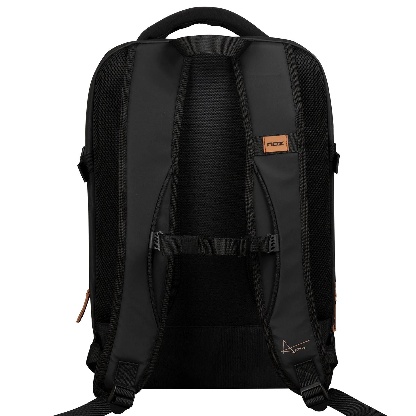MOCHILA NOX SERIE ABIERTA NEGRO/MARRÓN