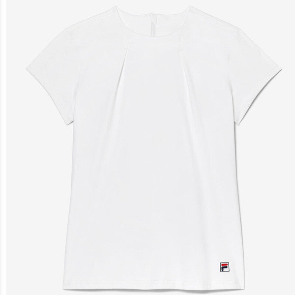 FILA ESSENTIALS TOP DE MANGA CORTA BLANCO
