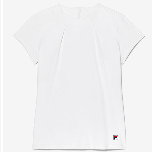 FILA ESSENTIALS TOP DE MANGA CORTA BLANCO
