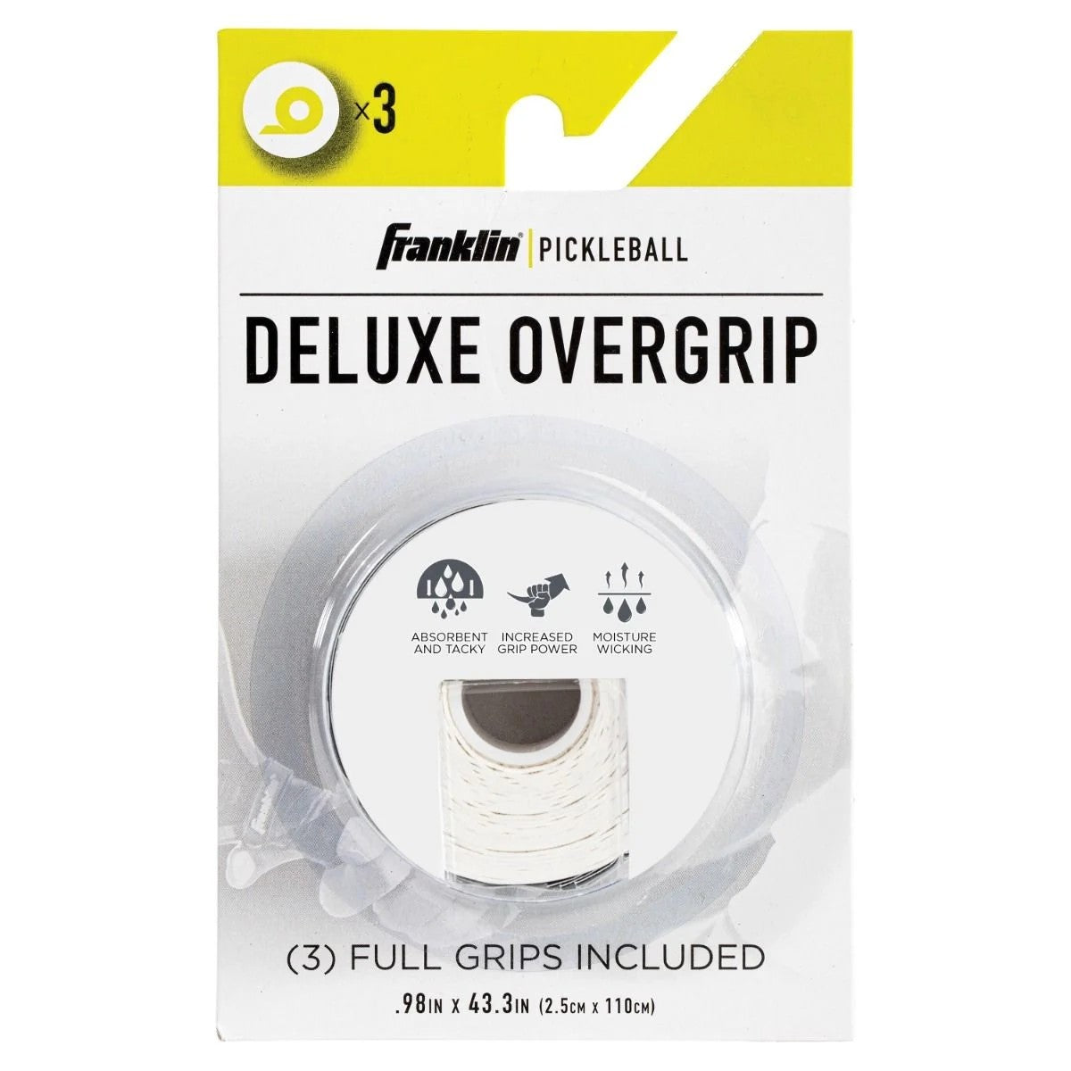 SOBREGRIP FRANKLIN DELUX X3 BLANCO