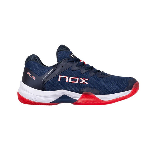 ZAPATOS NOX ML10 HEXA AZUL/ROJO FUEGO