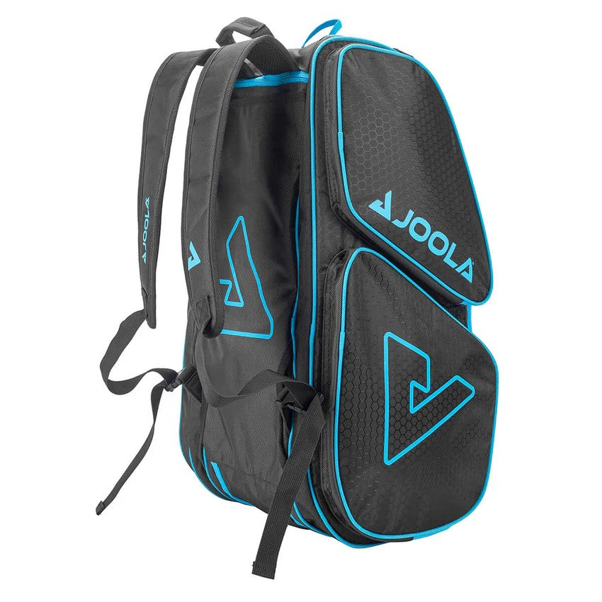 BOLSA DE PICKLEBALL JOOLA TOUR ELITE PRO NEGRO AZUL CLARO