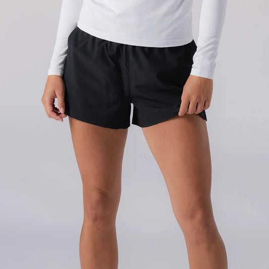 JOOLA PANTALONES CORTOS DE TEJIDO PARA MUJER NEGROS
