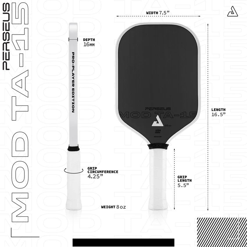 JOOLA PERSEUS 16MM MOD TA-15 EDICIÓN DE JUGADOR PROFESIONAL