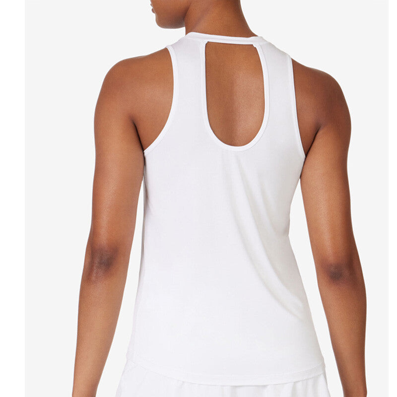 FILA FI-LUX CAMISETA SIN MANGAS CON ESPALDA ABIERTA BLANCA
